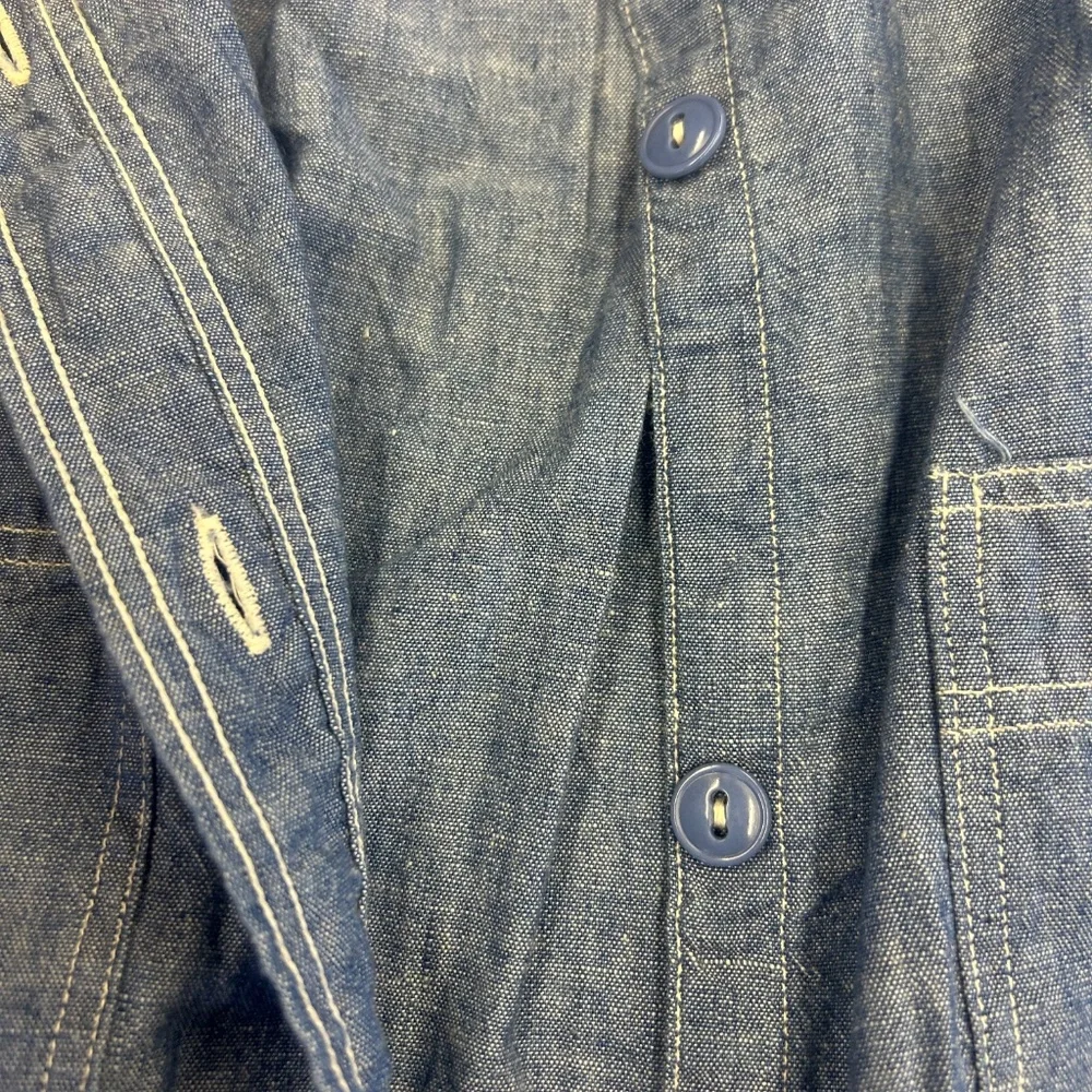 Orslow chambray shirt tunic size 1 - Picture 3 of 7